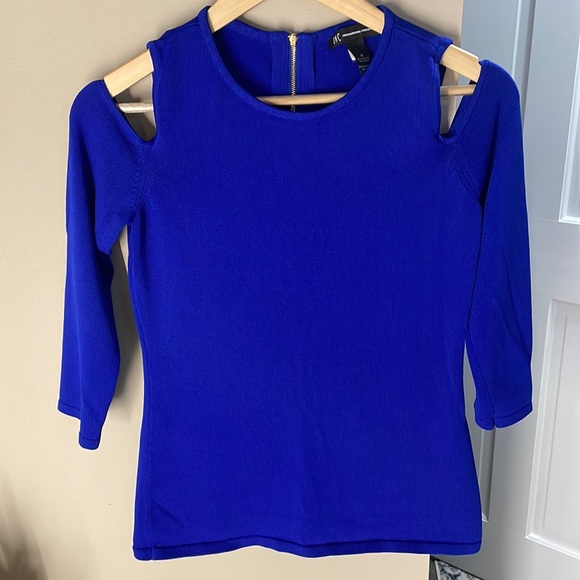 INC International Concepts Tops - Inc cold shoulder top